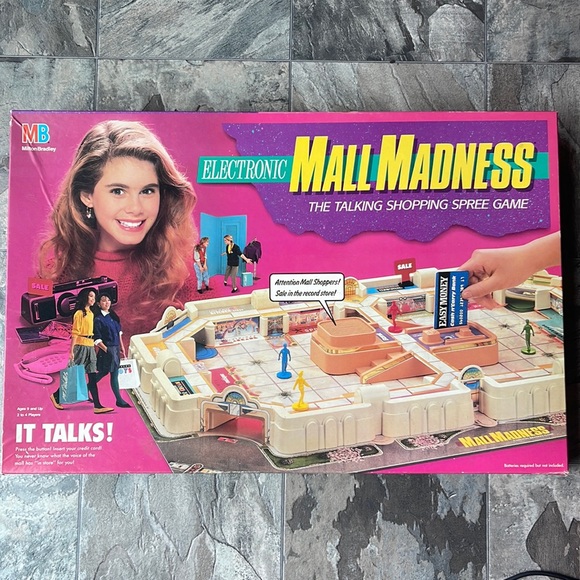 milton bradley Games Vintage 989 Mall Madness Game Poshmark